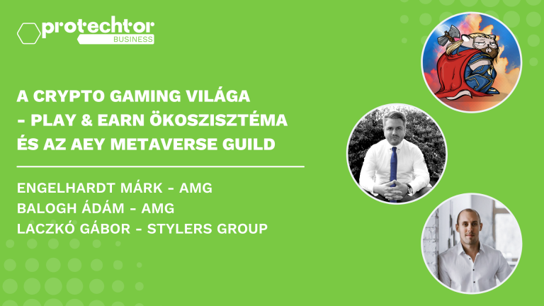 A crypto gaming világa - Play & earn ökoszisztéma és az AEY Metaverse Guild